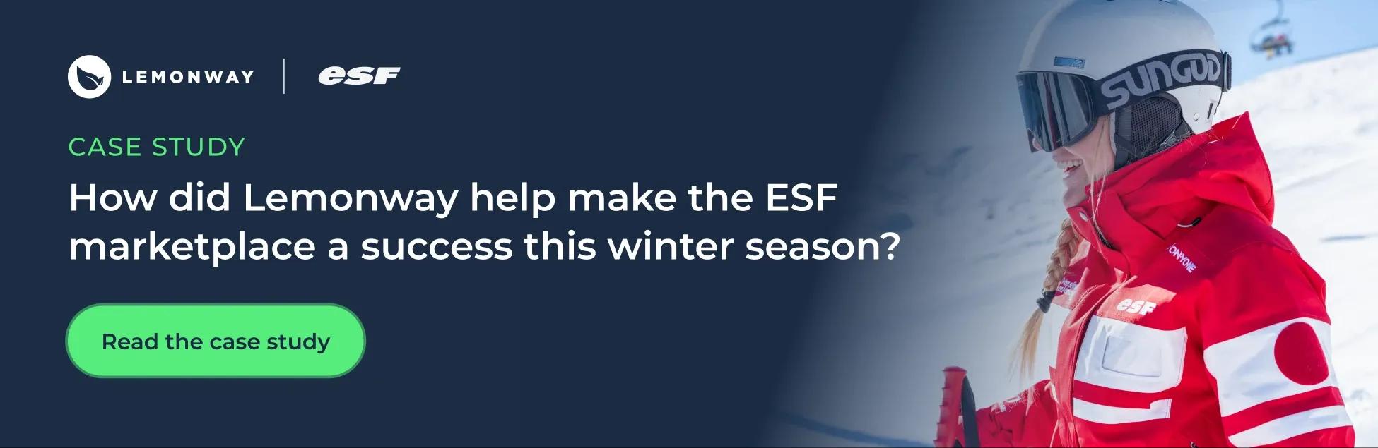 Case study: How did Lemonway help make the ESF marketplace a success this winter season?