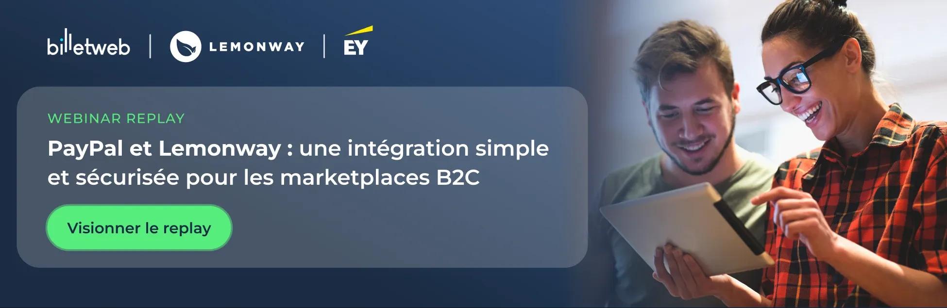 Replay webinar PayPal et Lemonway : une intégration simple et sécurisée pour les marketplaces B2C